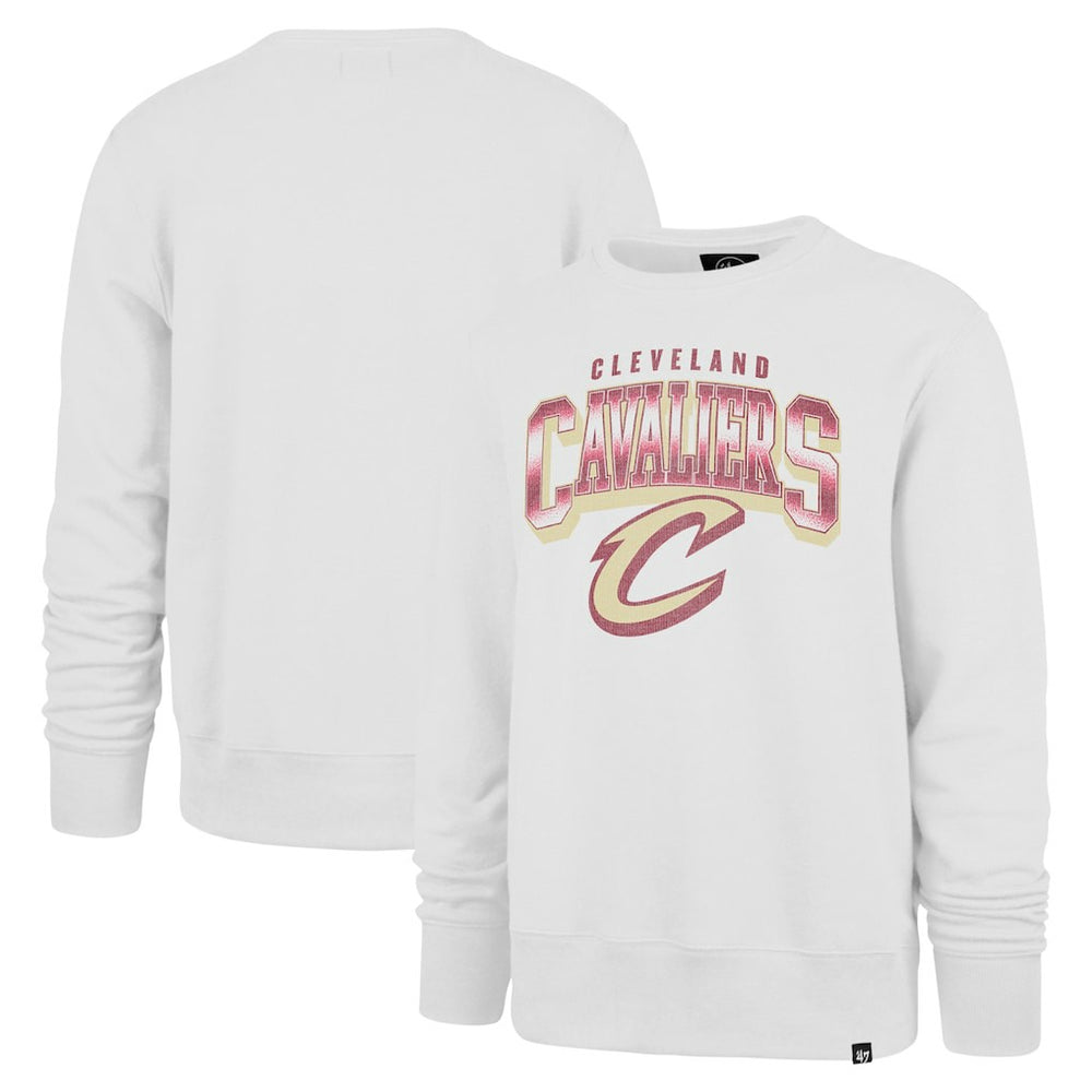 Cleveland Cavaliers '47 Spotlight Headline Pullover Sweatshirt sale - White discount