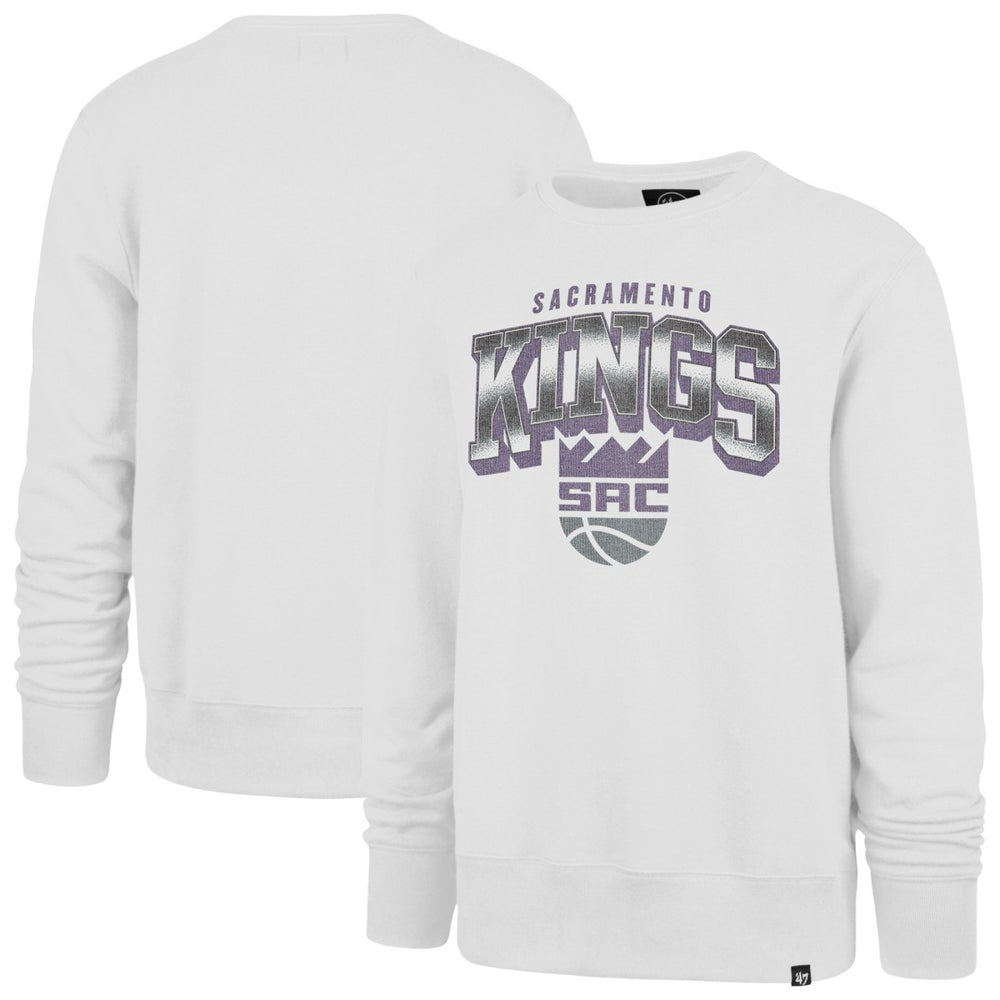 Sacramento Kings '47 Spotlight Headline Pullover Sweatshirt - White sale