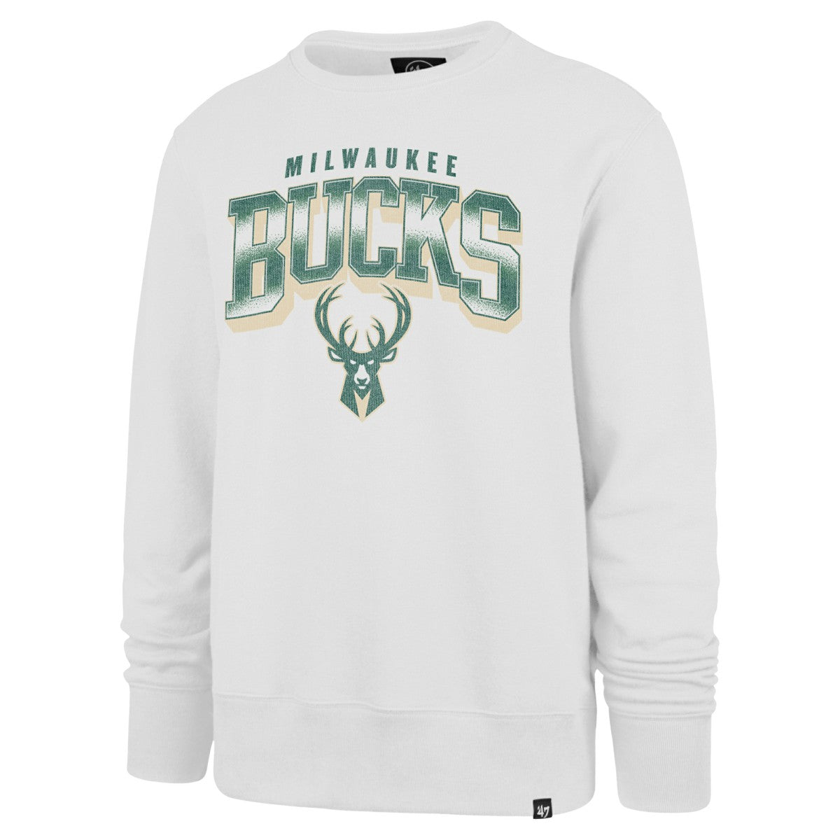 Milwaukee Bucks '47 Spotlight Headline Pullover Sweatshirt - White online