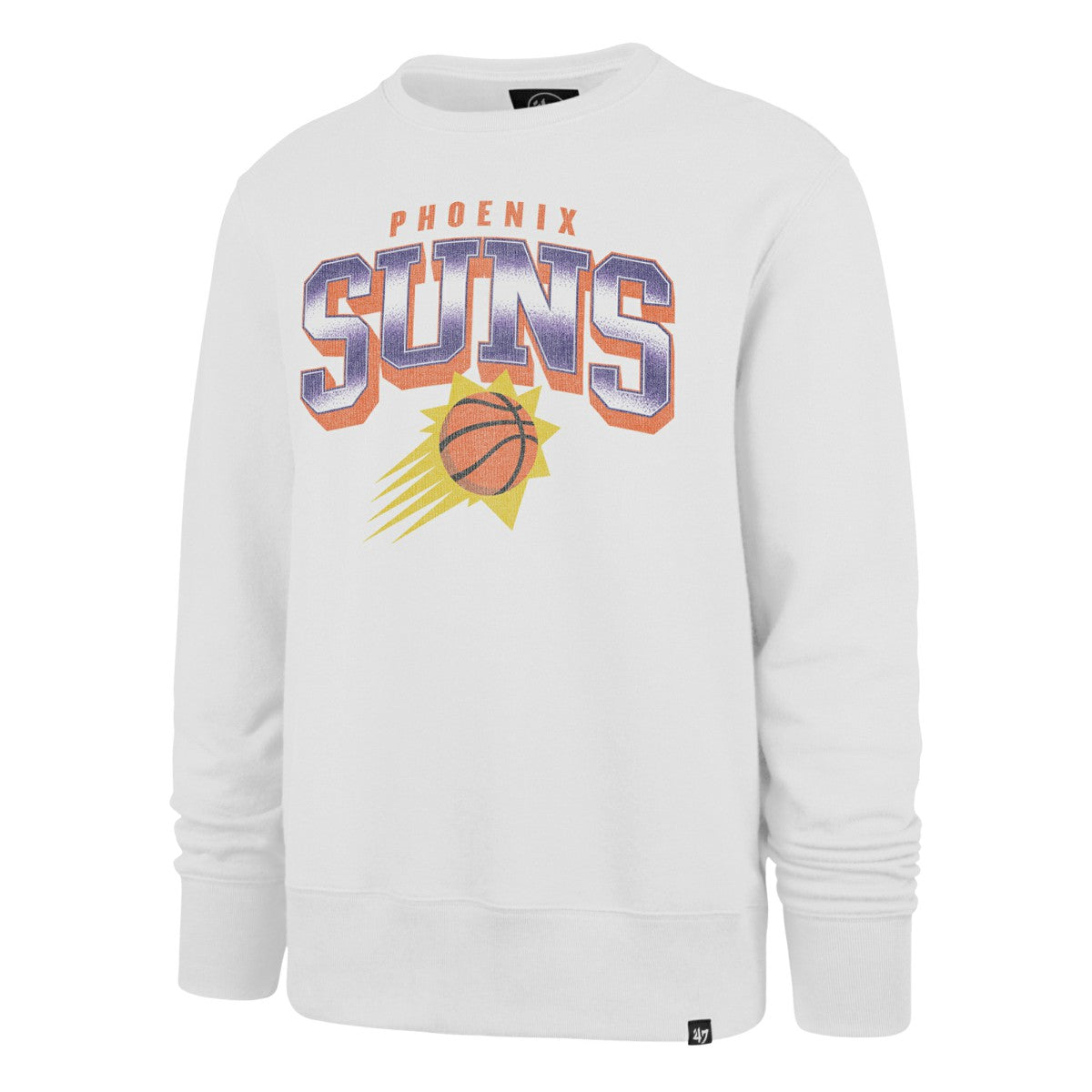 Phoenix Suns '47 Spotlight Headline Pullover Sweatshirt - White for sale