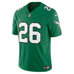 Saquon Barkley Philadelphia Eagles Alternate Vapor F.U.S.E. Limited Jersey - Kelly Green cheap