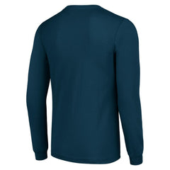 Seattle Kraken Starter Player Grid Long Sleeve T-Shirt - Deep Sea Blue T-shirts