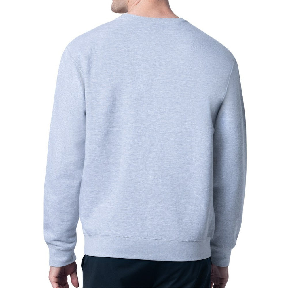 San Jose Sharks Starter Player Grid Fleece Pullover Sweatshirt - Heather Gray Sweatshirts