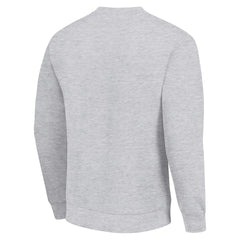 San Jose Sharks Starter Player Grid Fleece Pullover Sweatshirt - Heather Gray Sweatshirts