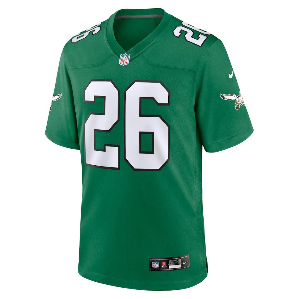 Saquon Barkley Philadelphia Eagles Alternate Game Jersey - Kelly Green on sale