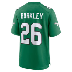Saquon Barkley Philadelphia Eagles Alternate Game Jersey - Kelly Green on sale