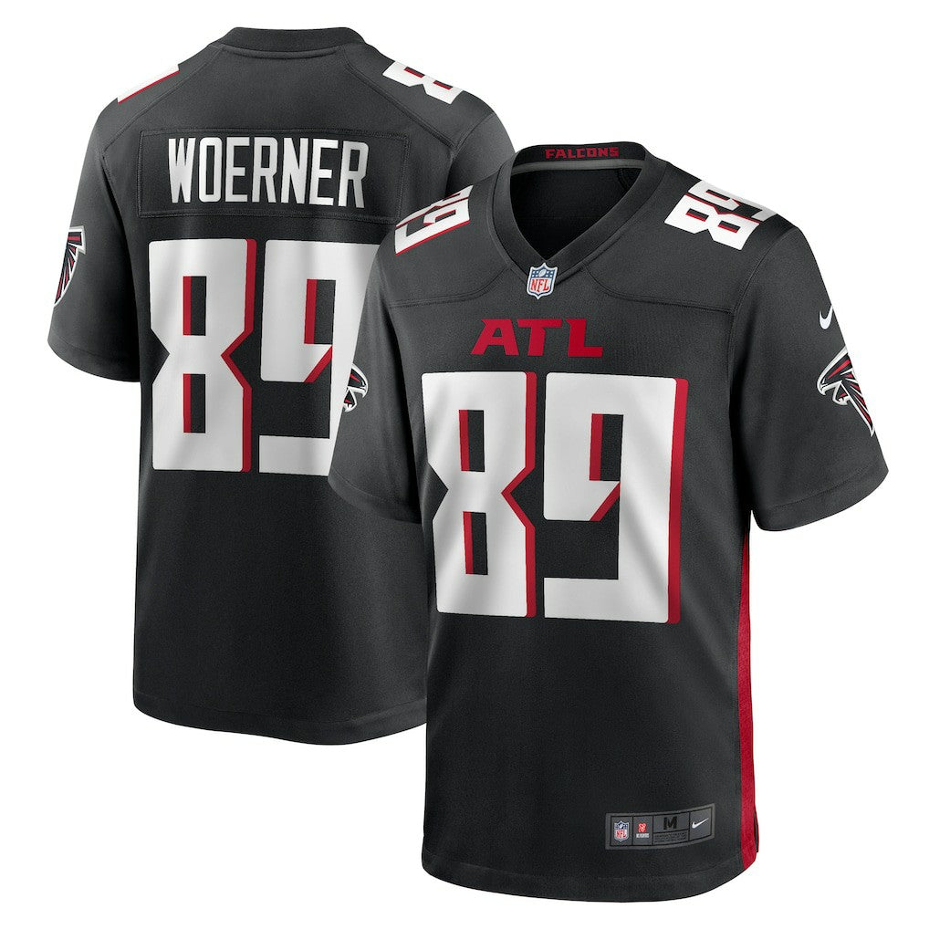 Charlie Woerner Atlanta Falcons Game Jersey - Black discount