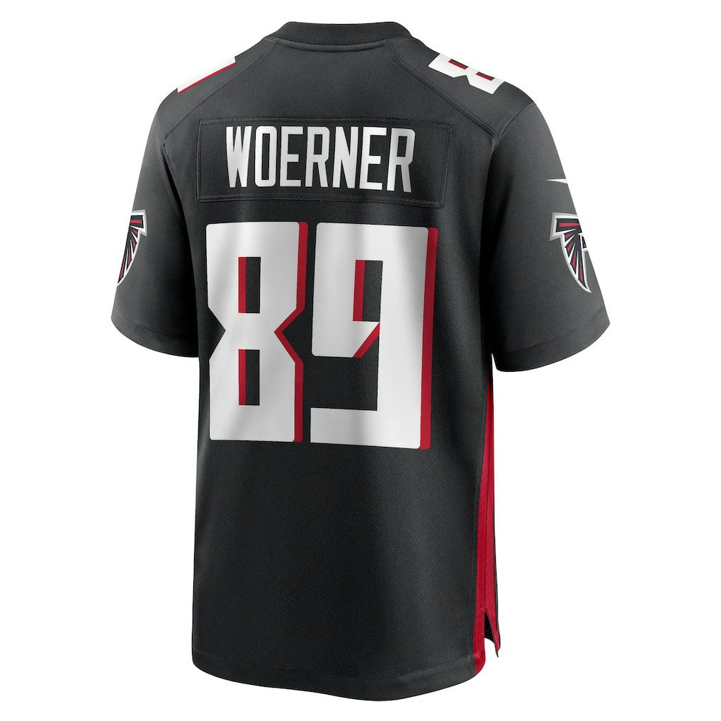 Charlie Woerner Atlanta Falcons Game Jersey - Black discount