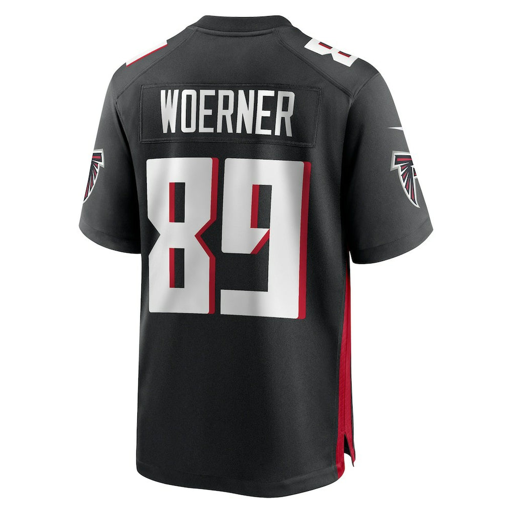 Charlie Woerner Atlanta Falcons Game Jersey - Black discount