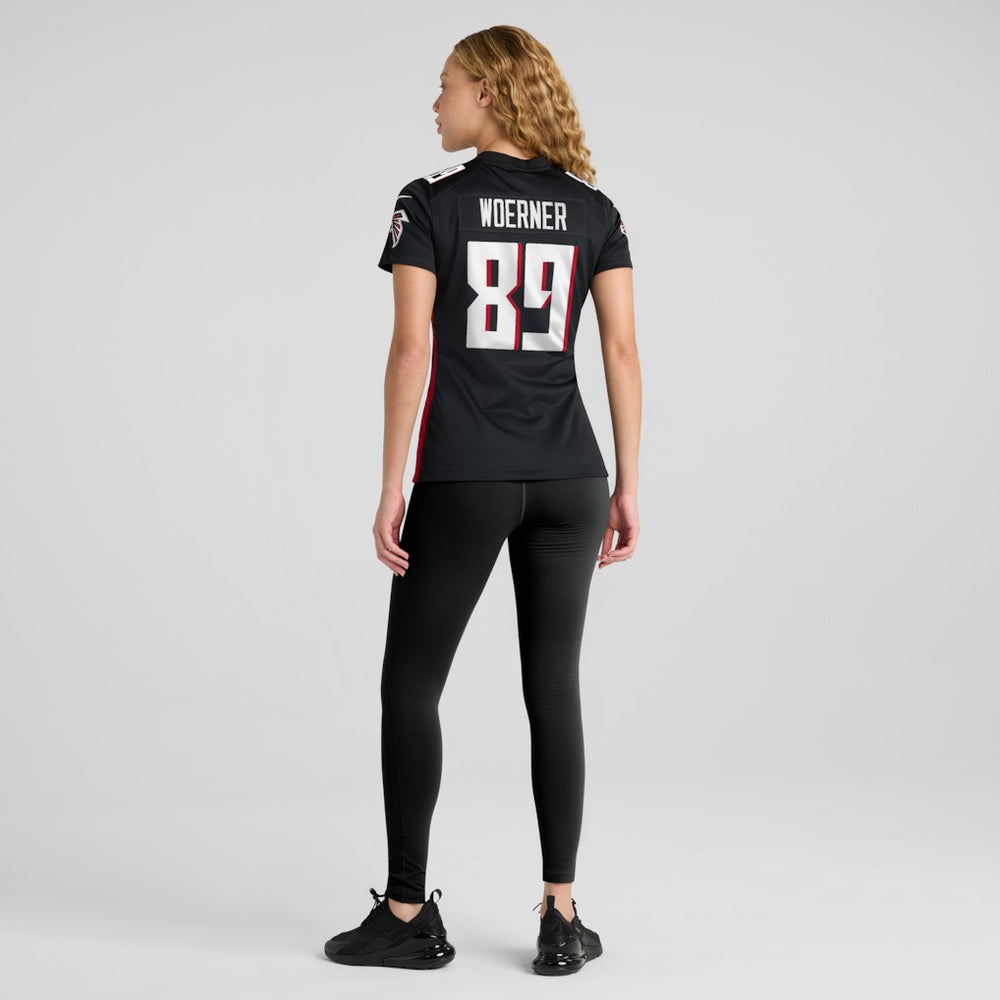 Charlie Woerner Atlanta Falcons Women's Game Jersey - Black for sale