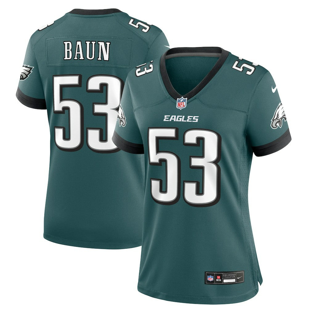 Zack Baun Philadelphia Eagles Women's Game Jersey - Midnight Green sale
