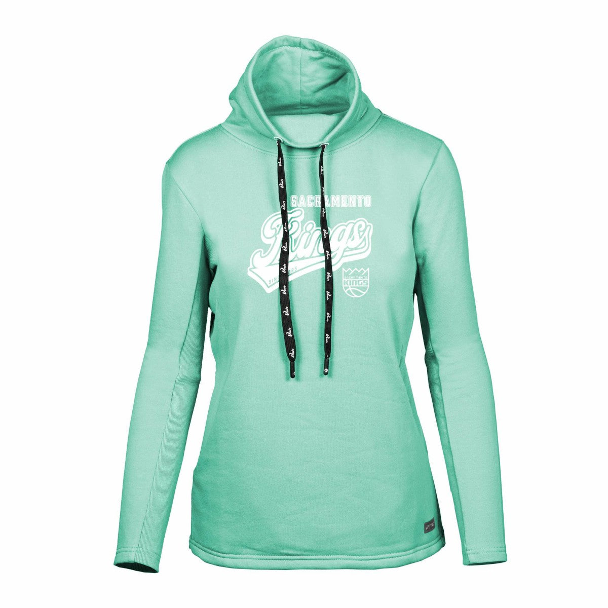 Sacramento Kings Levelwear Women's Loop Sweep Pullover Sweatshirt - Mint on sale