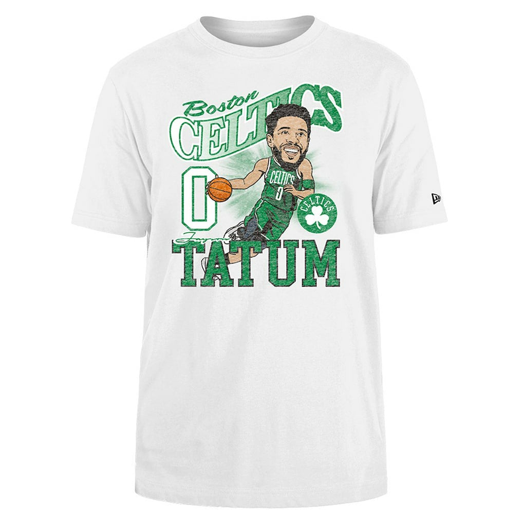 Jayson Tatum Boston Celtics Caricature Player T-Shirt - White discount