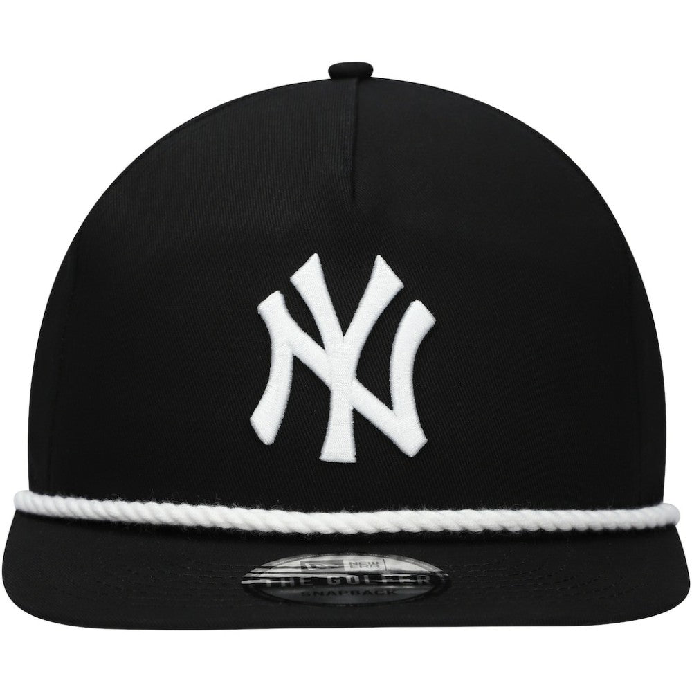 New York Yankees Golfer Snapback Hat Black