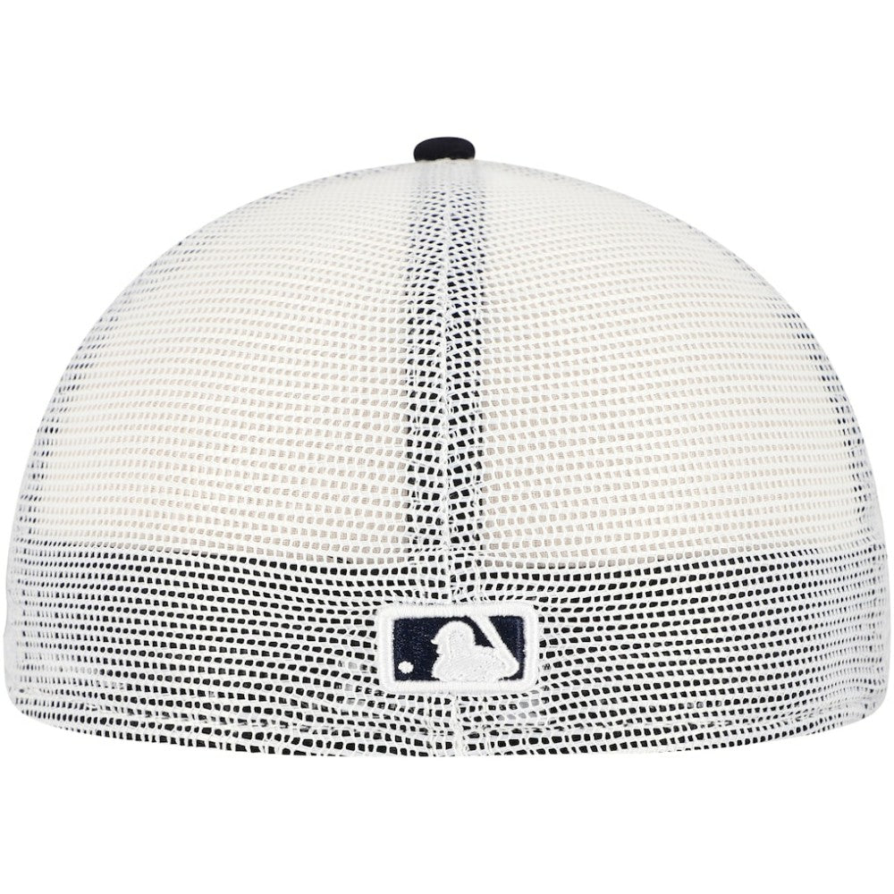 New York Yankees Team Color 59FIFTY Trucker Fitted Hat Navy
