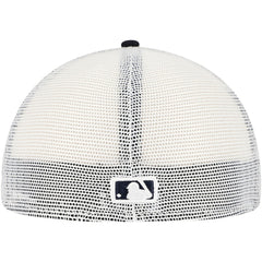 New York Yankees Team Color 59FIFTY Trucker Fitted Hat Navy