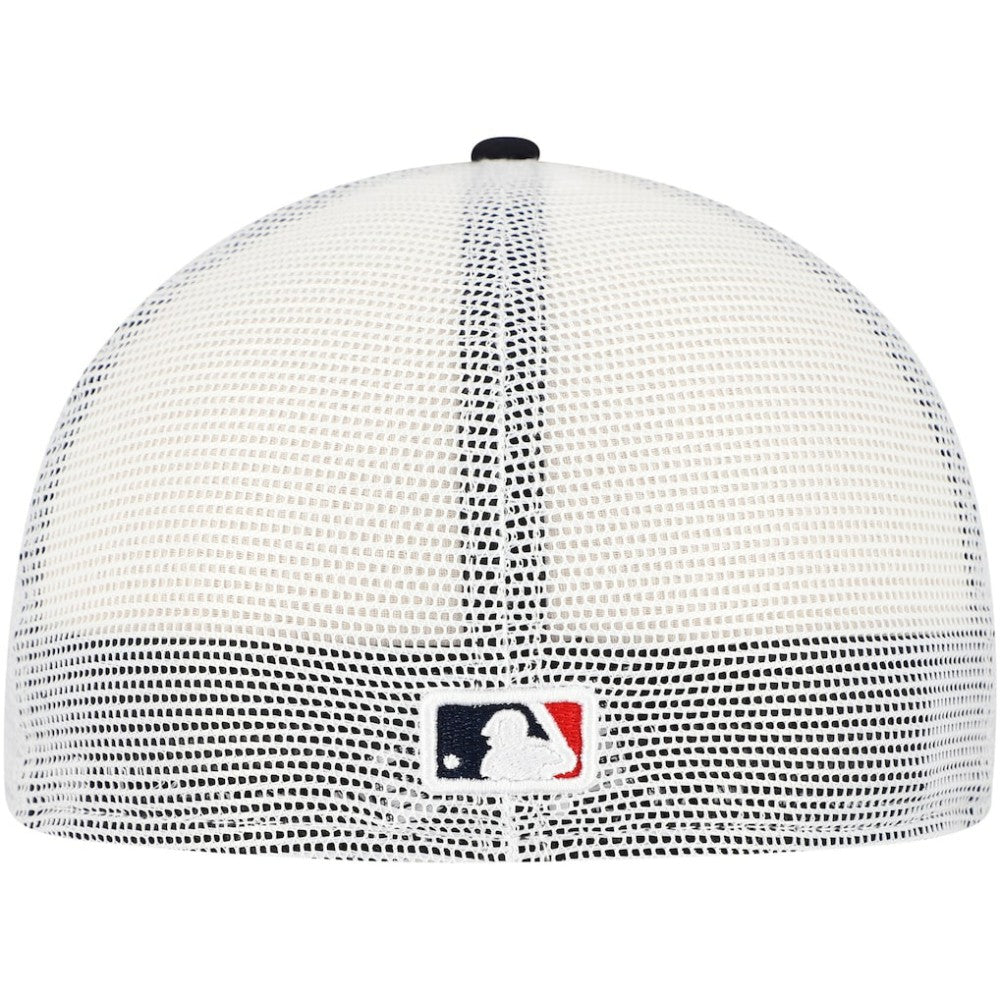 Boston Red Sox Team Color 59FIFTY Trucker Fitted Hat Navy
