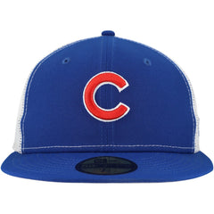 Chicago Cubs Team Color 59FIFTY Trucker Fitted Hat Royal