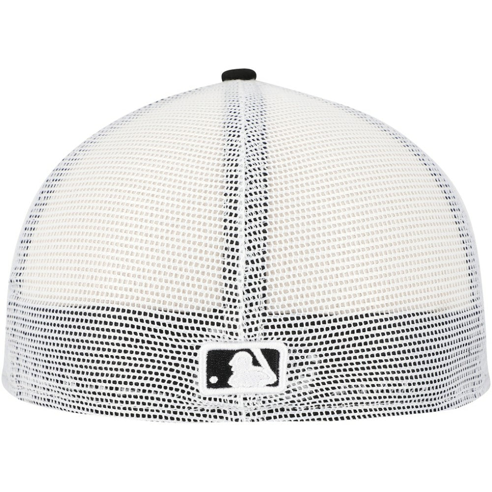 Chicago White Sox Team Color 59FIFTY Trucker Fitted Hat Black