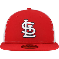 St. Louis Cardinals Team Color 59FIFTY Trucker Fitted Hat Red