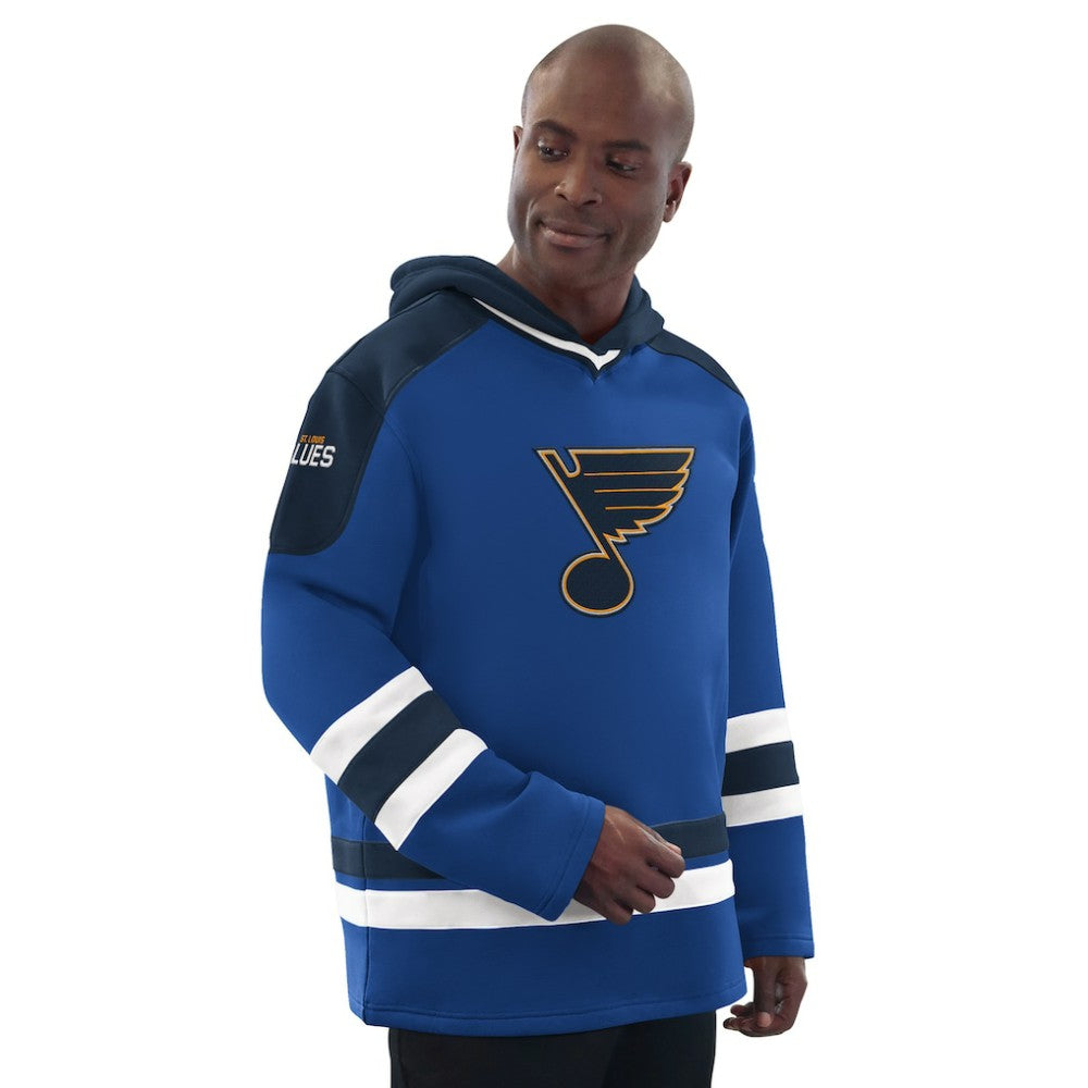St. Louis Blues Starter Hockey Pullover Hoodie - Blue/Navy Hoodies