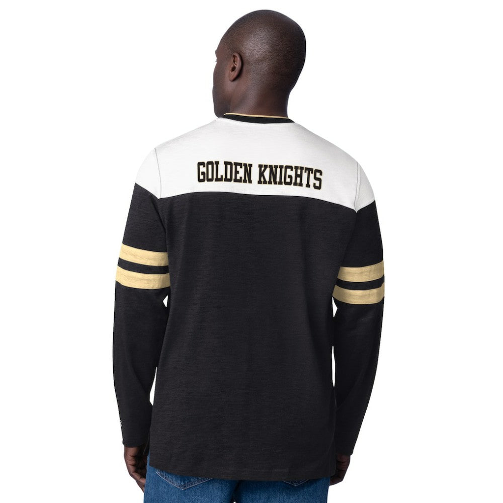 Vegas Golden Knights Starter Blitz Durene Long Sleeve T-Shirt - Black T-shirts