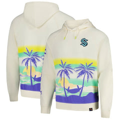 Seattle Kraken Margaritaville Island Dream Peached Pullover Hoodie - Cream Hoodies