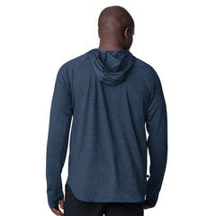 Buffalo Sabres MSX by Michael Strahan Fast Track Raglan Long Sleeve Hoodie T-Shirt - Navy T-shirts
