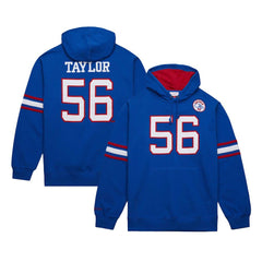 Lawrence Taylor New York Giants Retired Player Name & Number Pullover Hoodie - Royal for sale