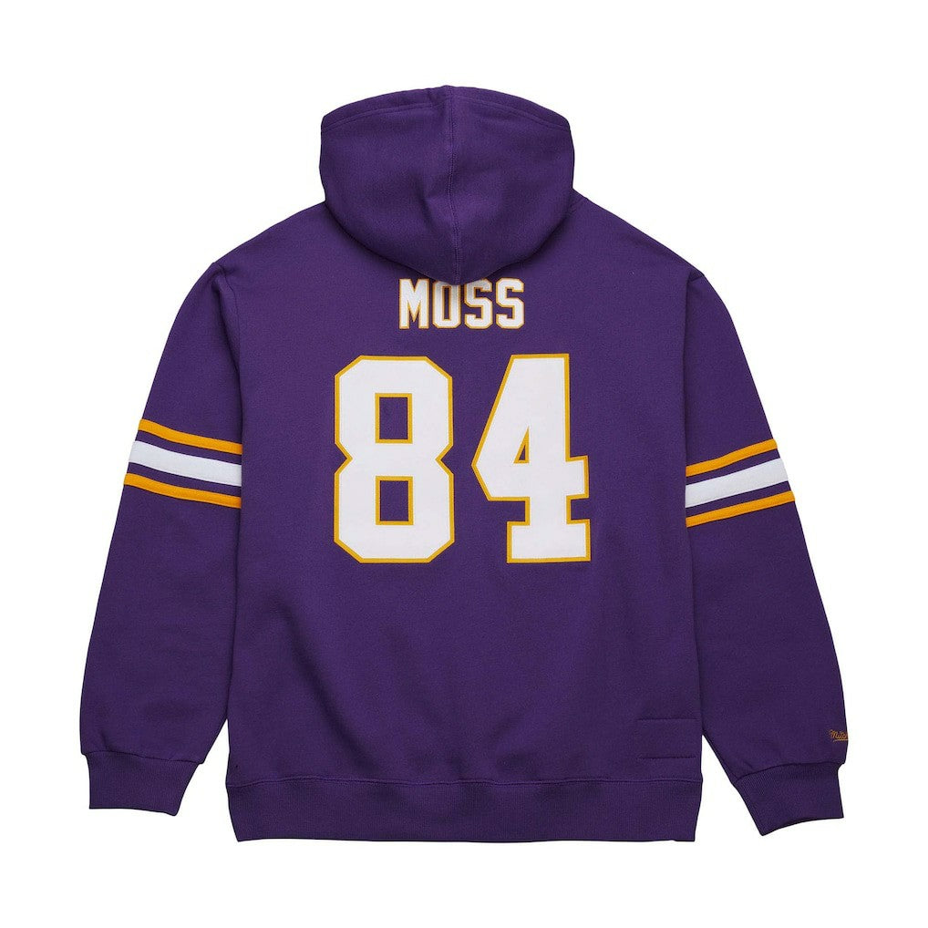 Randy Moss Minnesota Vikings Retired Player Name & Number Pullover Hoodie - Purple discount