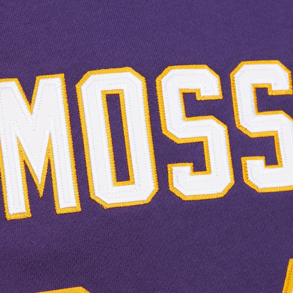 Randy Moss Minnesota Vikings Retired Player Name & Number Pullover Hoodie - Purple discount