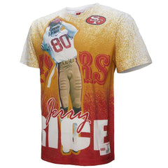 Jerry Rice San Francisco 49ers Burst Retired Player T-Shirt - Gray cheap