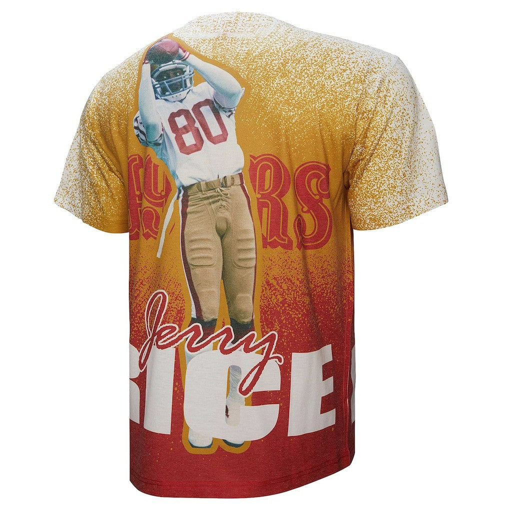 Jerry Rice San Francisco 49ers Burst Retired Player T-Shirt - Gray cheap