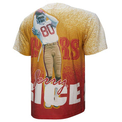 Jerry Rice San Francisco 49ers Burst Retired Player T-Shirt - Gray cheap