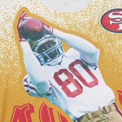 Jerry Rice San Francisco 49ers Burst Retired Player T-Shirt - Gray cheap