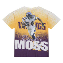 Randy Moss Minnesota Vikings Burst Retired Player T-Shirt - Gray outlet