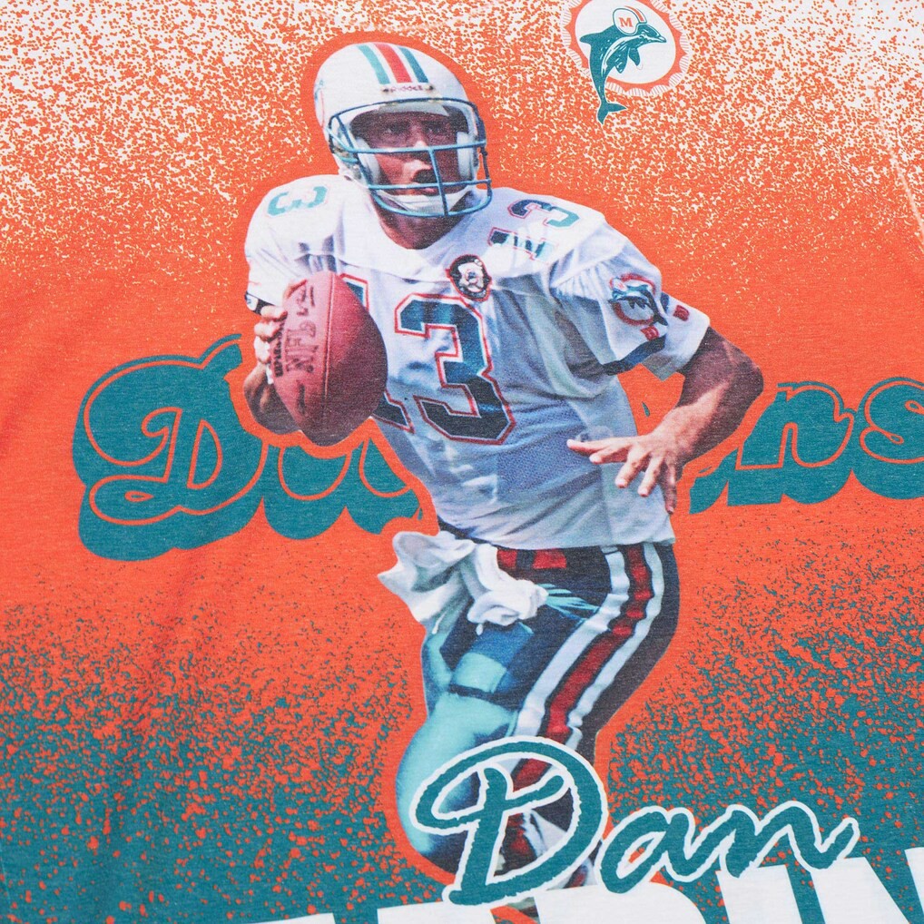 Dan Marino Miami Dolphins Burst Retired Player T-Shirt - White for sale