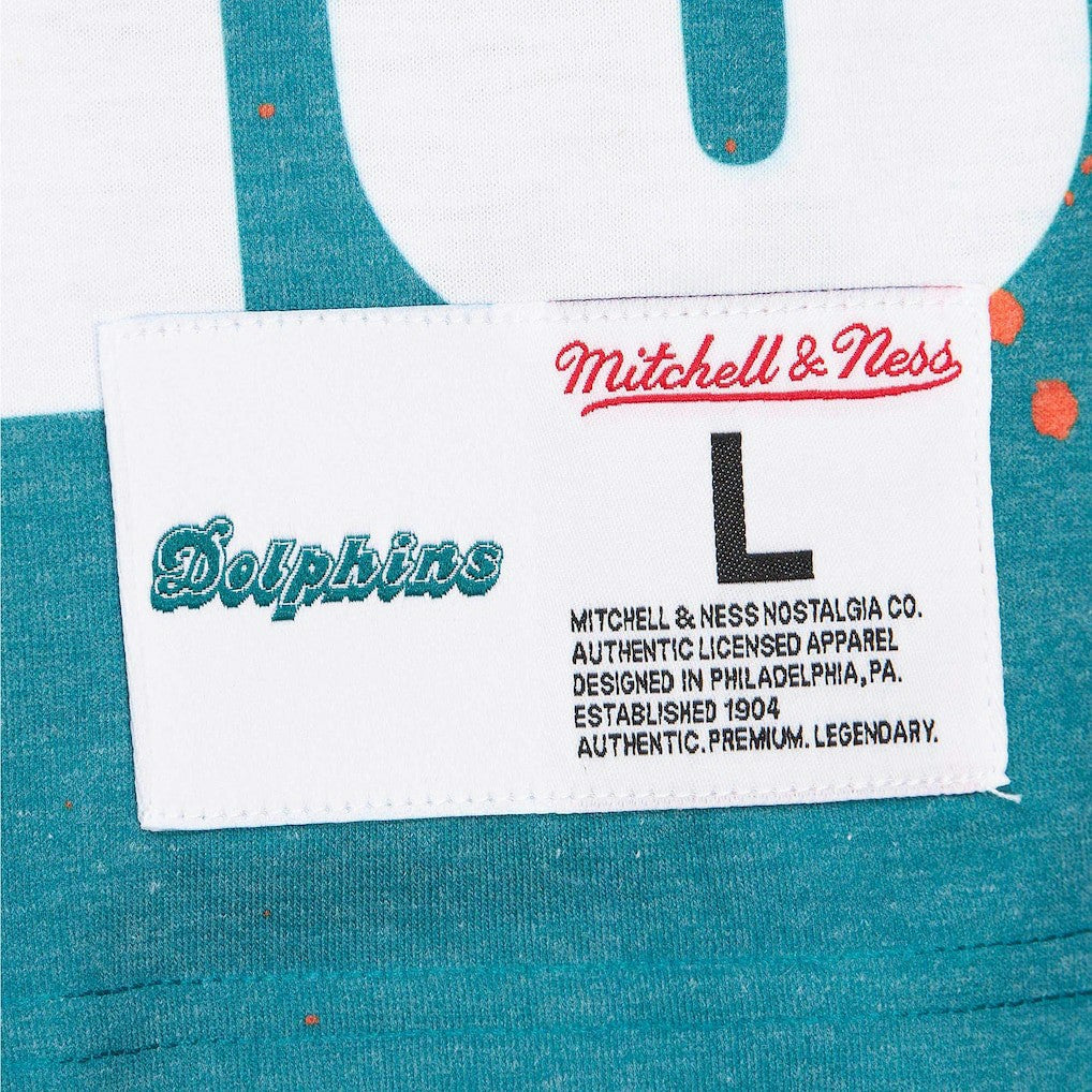 Dan Marino Miami Dolphins Burst Retired Player T-Shirt - White for sale