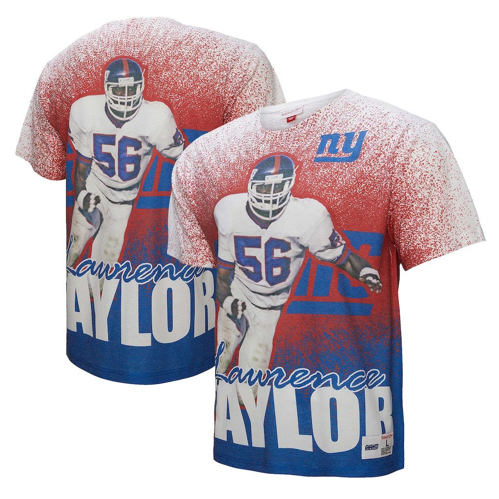 Lawrence Taylor New York Giants Burst Retired Player T-Shirt - Gray online