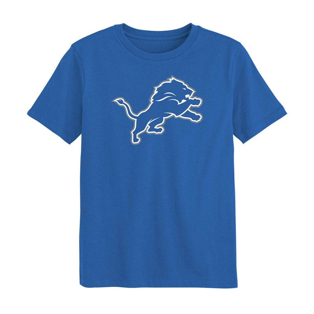 Detroit Lions Preschool Primary Logo T-Shirt - Blue on sale