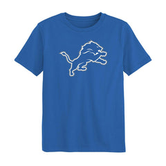 Detroit Lions Preschool Primary Logo T-Shirt - Blue on sale