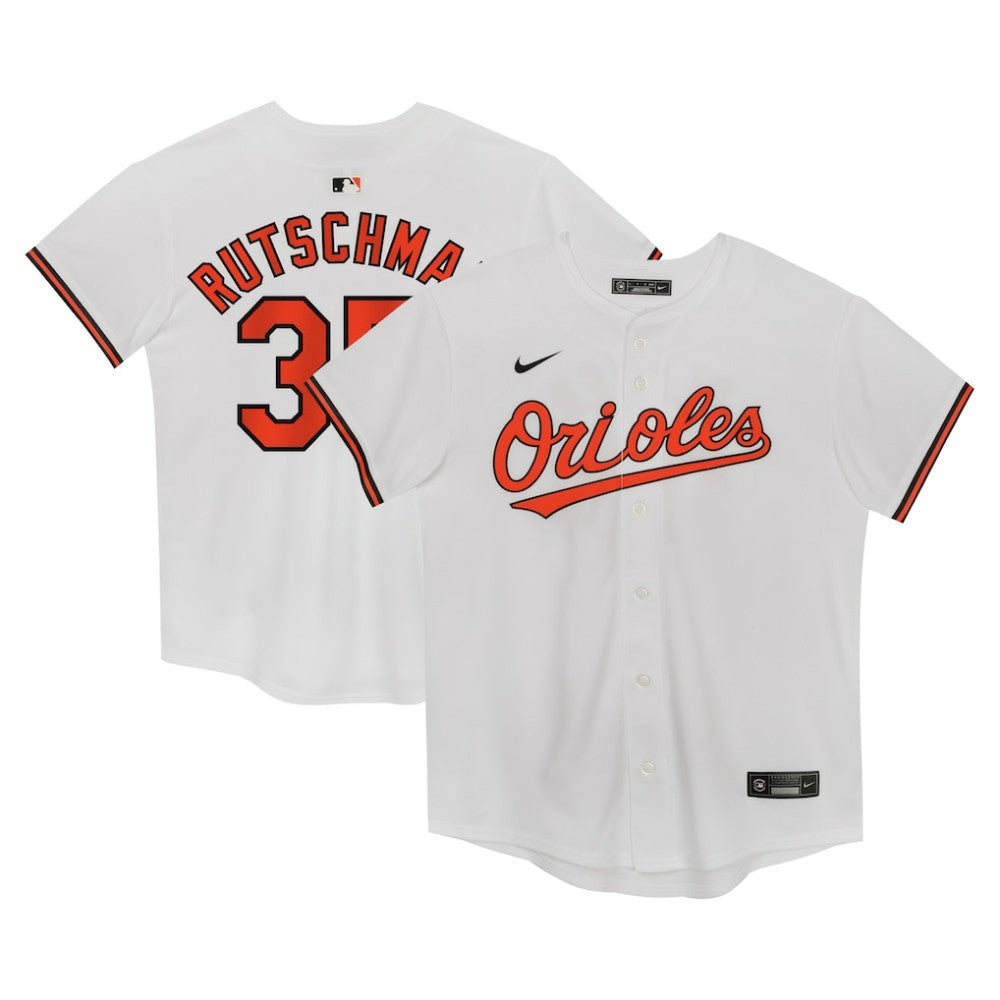 Adley Rutschman Baltimore Orioles Preschool Home Game Jersey White