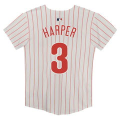 Bryce Harper Philadelphia Phillies Preschool Home Game Jersey White