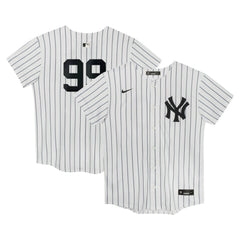 Aaron Judge New York Yankees Preschool Home Game Jersey White