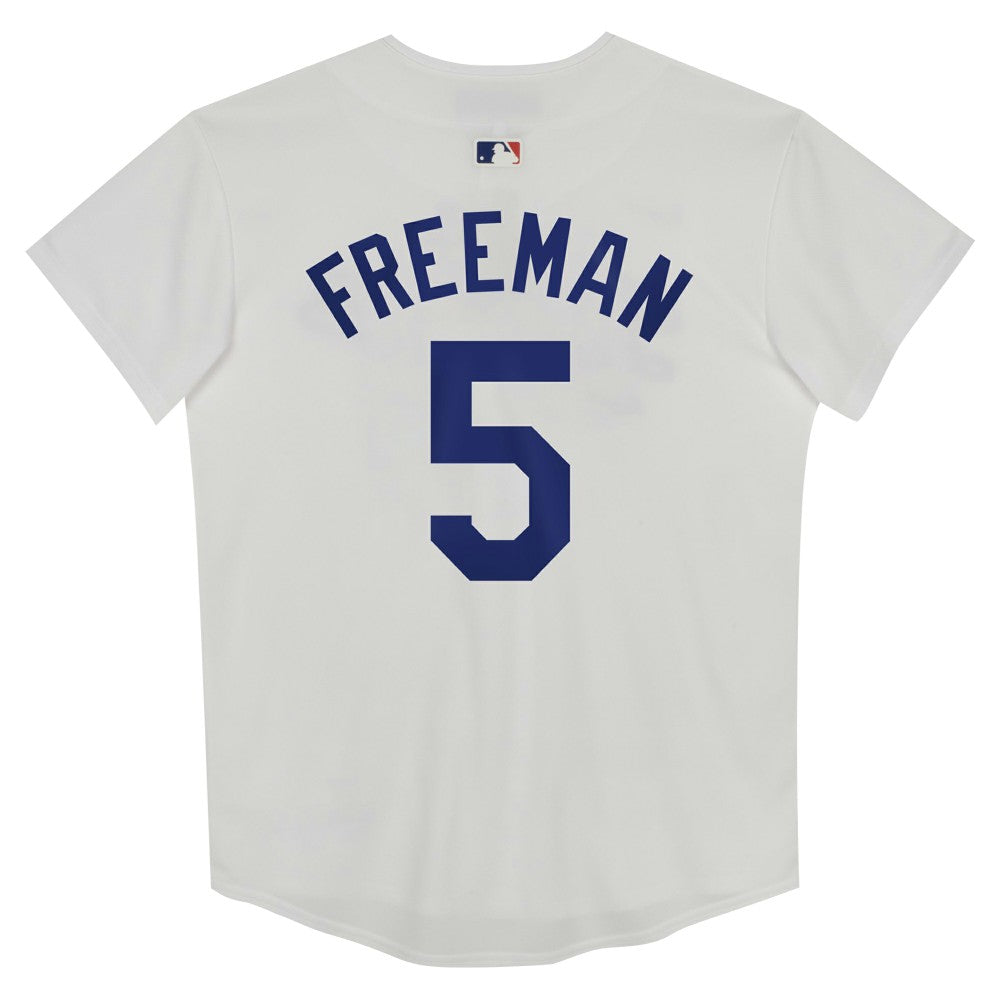 Freddie Freeman Los Angeles Dodgers Preschool Home Game Jersey White
