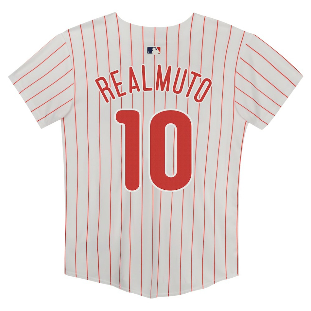 J.T. Realmuto Philadelphia Phillies Preschool Home Game Jersey White