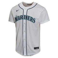 Julio Rodríguez Seattle Mariners Youth Home Game Player Jersey White