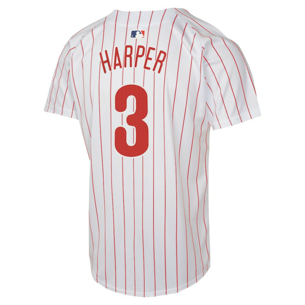 Bryce Harper Philadelphia Phillies Youth Home Game Player Jersey White