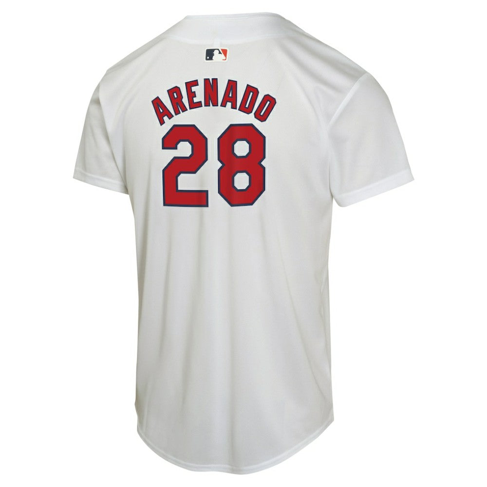 Nolan Arenado St. Louis Cardinals Youth Home Game Player Jersey White