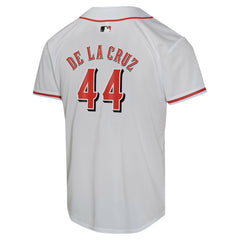 Elly De La Cruz Cincinnati Reds Youth Home Game Player Jersey White